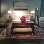 The painting, the bed, the vase, lamps= nice