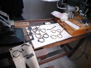 Wooden vintagey spectacles