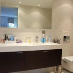 Master bathroom vanity area