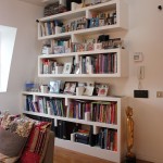Quirky bookshelves and practical too