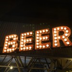 'Beer' in Vegas typeface